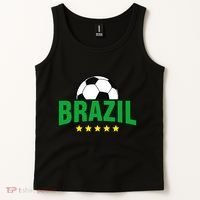 Brazil Soccer Fan Tank Top thumb 2
