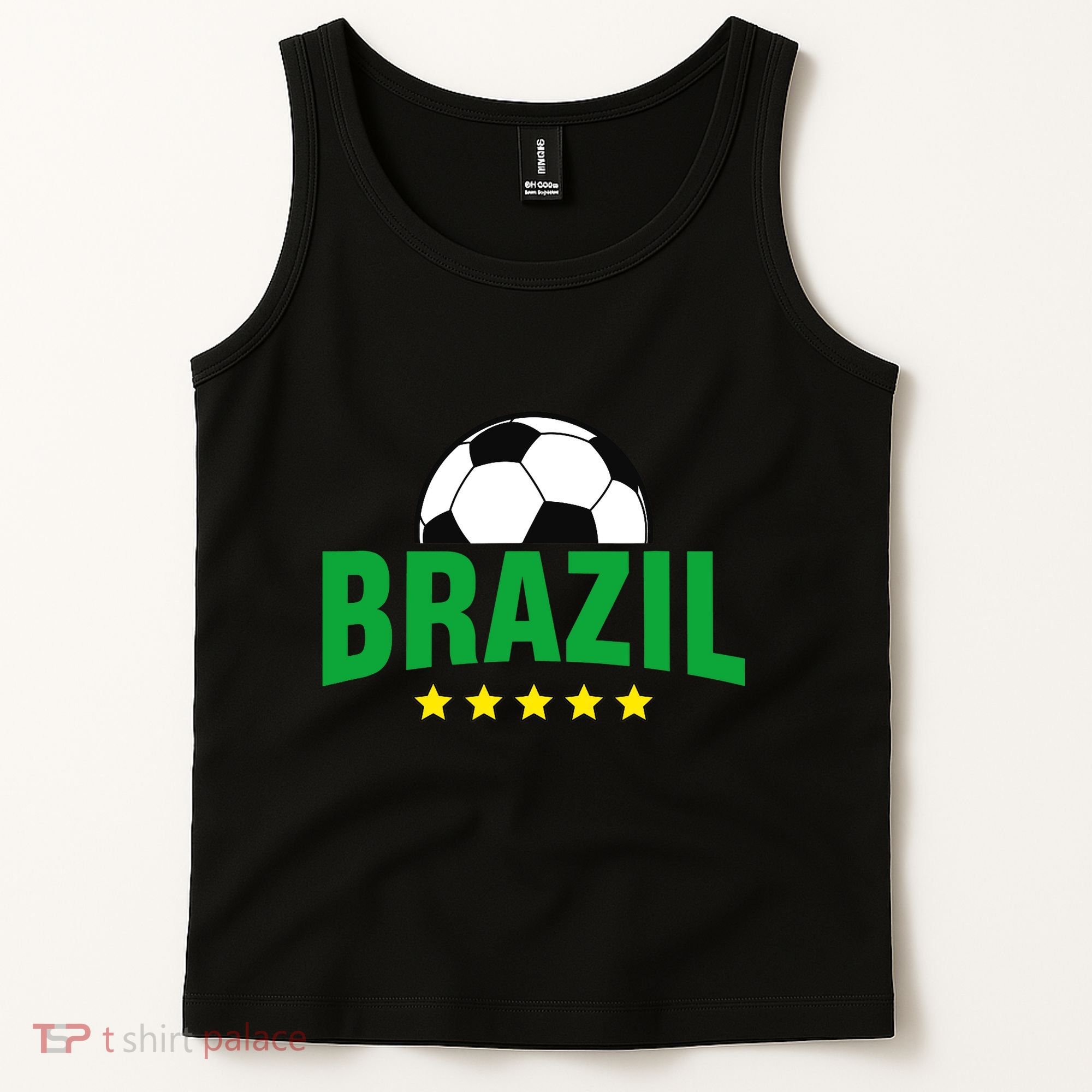 Brazil Soccer Fan Tank Top