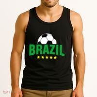 Brazil Soccer Fan Tank Top thumb 3