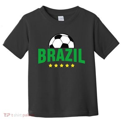 Brazil Soccer Fan Toddler T-Shirt