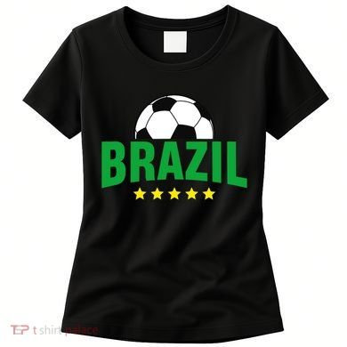 Brazil Soccer Fan Women's T-Shirt
