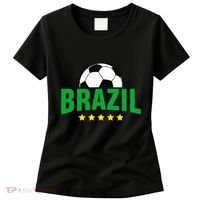 Brazil Soccer Fan Women's T-Shirt thumb 0
