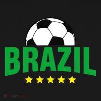 Brazil Soccer Fan Kids Sweatshirt thumb 2