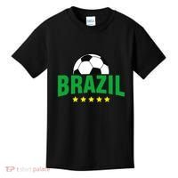 Brazil Soccer Fan Kids T-Shirt thumb 0