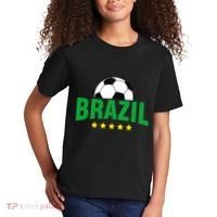 Brazil Soccer Fan Kids T-Shirt thumb 2