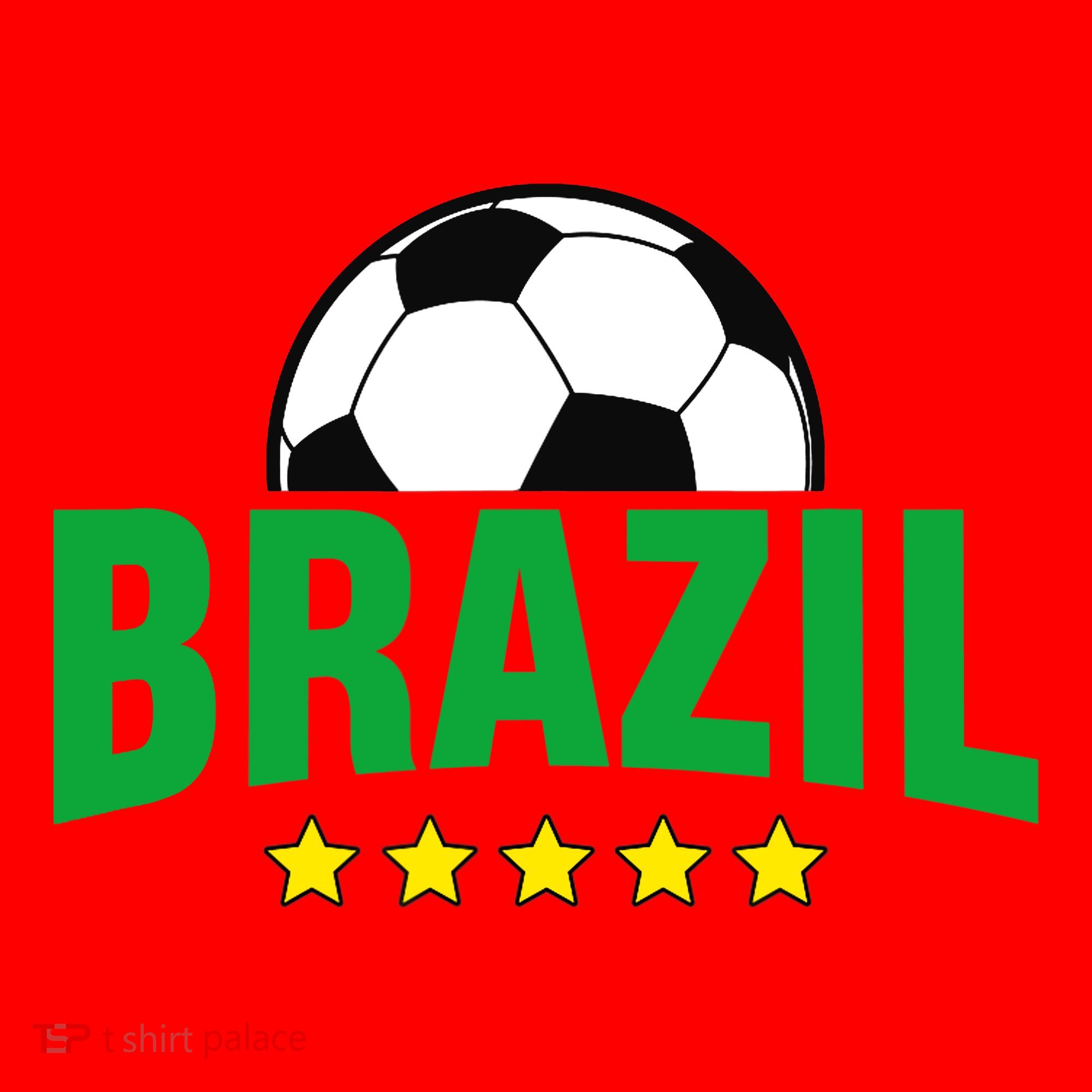 Brazil Soccer Fan Santa Hat