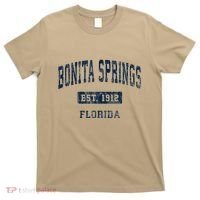 Bonita Springs Florida Fl Vintage Established De T-Shirt thumb 0