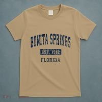 Bonita Springs Florida Fl Vintage Established De T-Shirt thumb 5