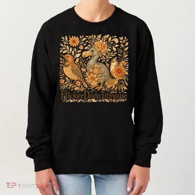 Bird Subtle Flicker Dodo Titmouse  Women's Sweatshirt