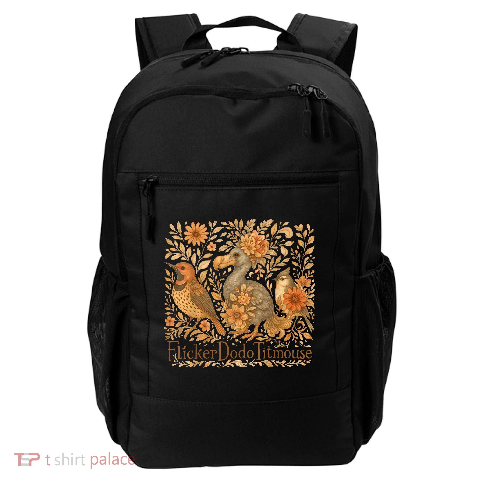 Bird Subtle Flicker Dodo Titmouse  Backpack