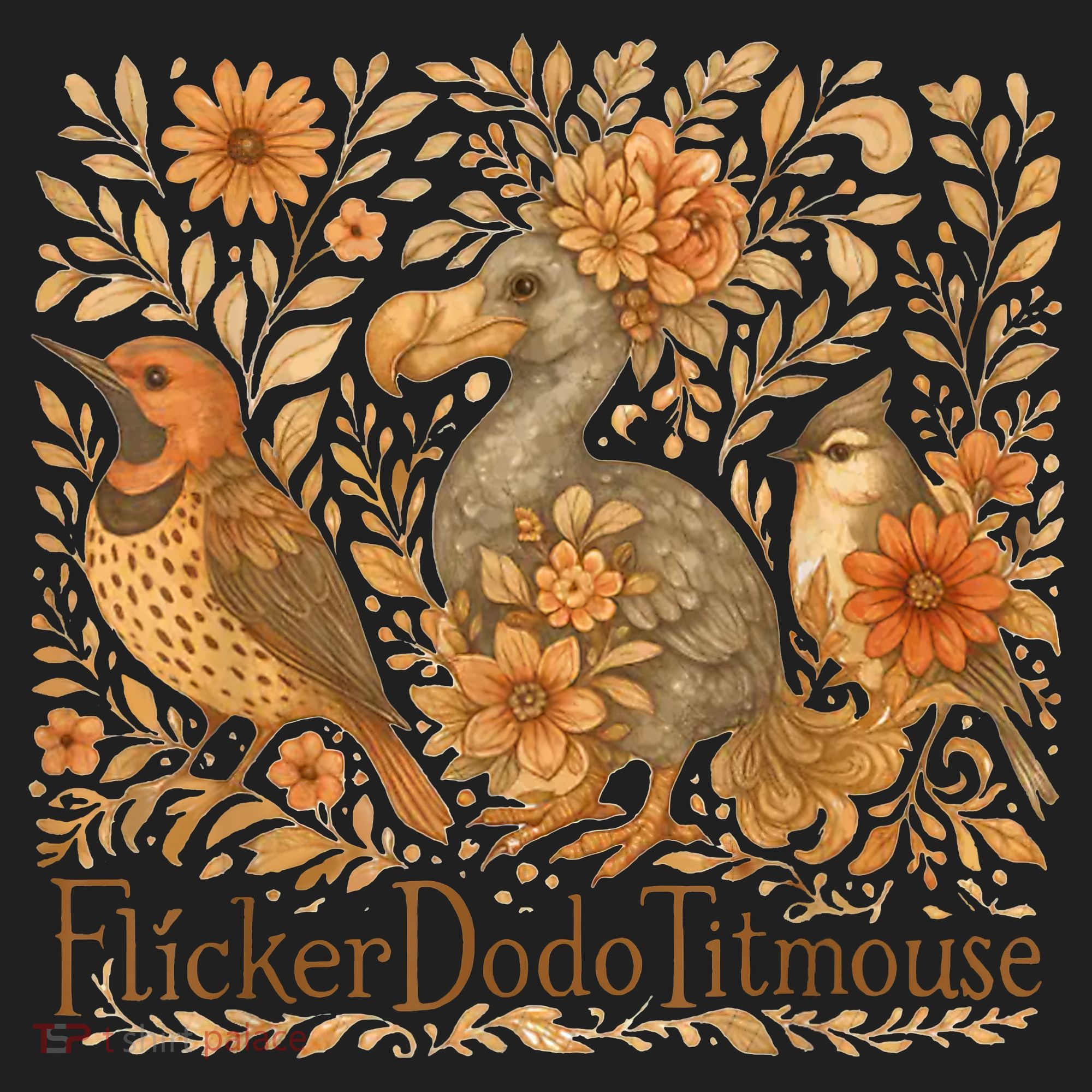 Bird Subtle Flicker Dodo Titmouse  Tumbler