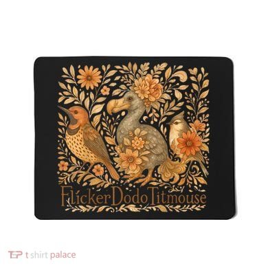 Bird Subtle Flicker Dodo Titmouse  Mousepad