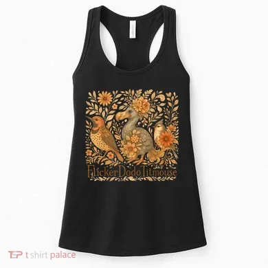 Bird Subtle Flicker Dodo Titmouse  Women's Tank Top