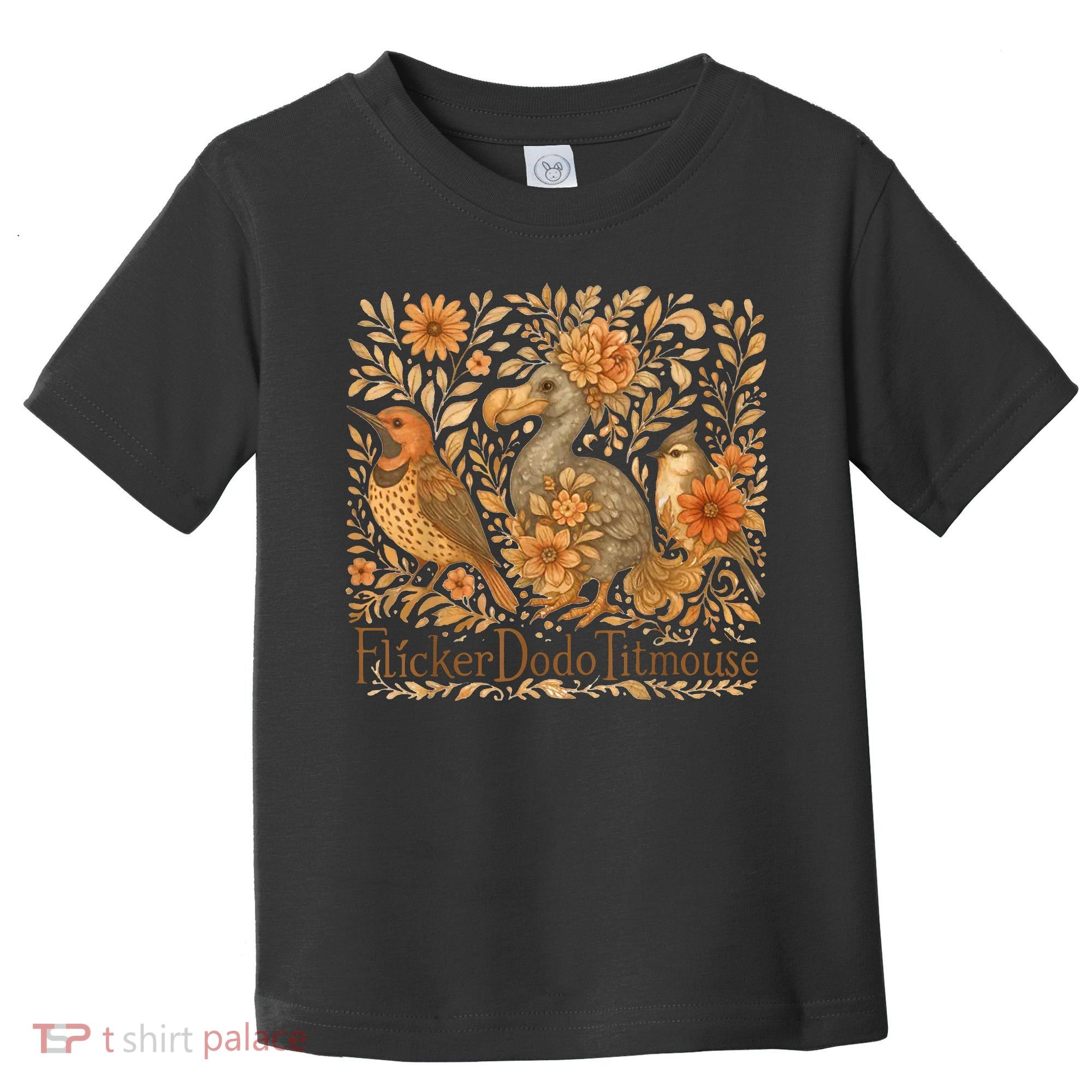 Bird Subtle Flicker Dodo Titmouse  Toddler T-Shirt