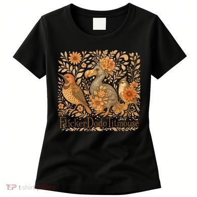 Bird Subtle Flicker Dodo Titmouse  Women's T-Shirt