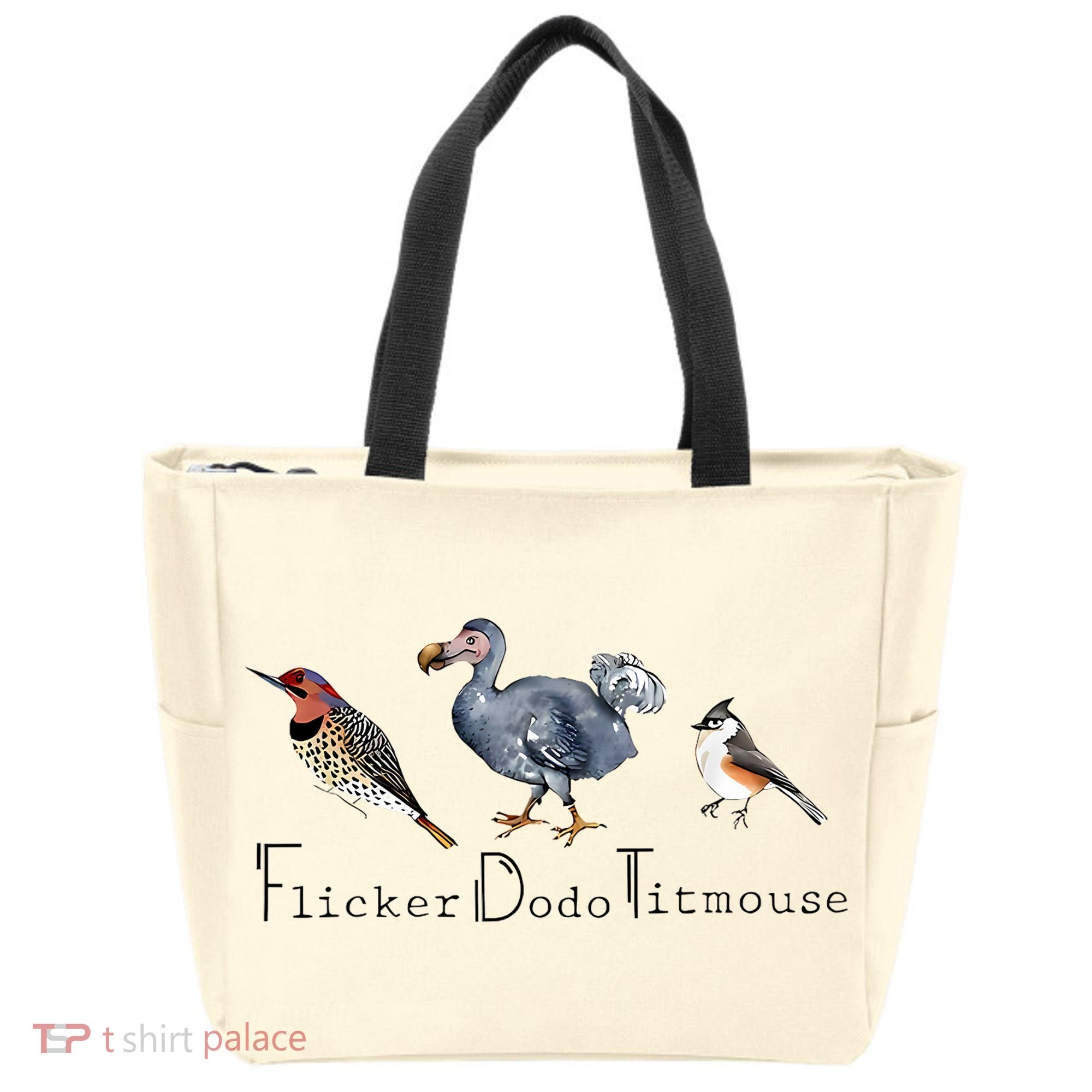 Bird Subtle Flicker Dodo Titmouse Tote Bag