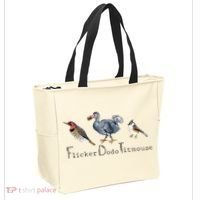 Bird Subtle Flicker Dodo Titmouse Tote Bag thumb 2