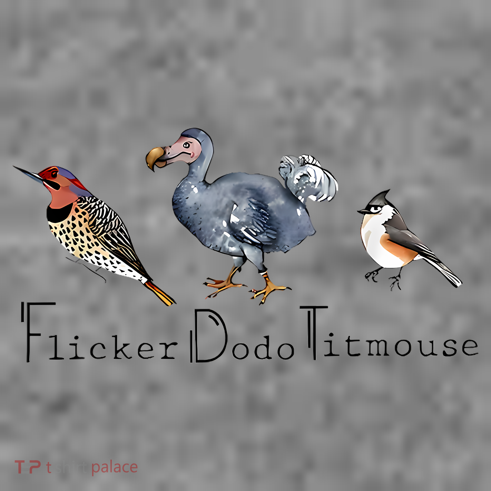 Bird Subtle Flicker Dodo Titmouse Toddler Hoodie