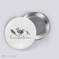 Bird Subtle Flicker Dodo Titmouse Button thumb 0