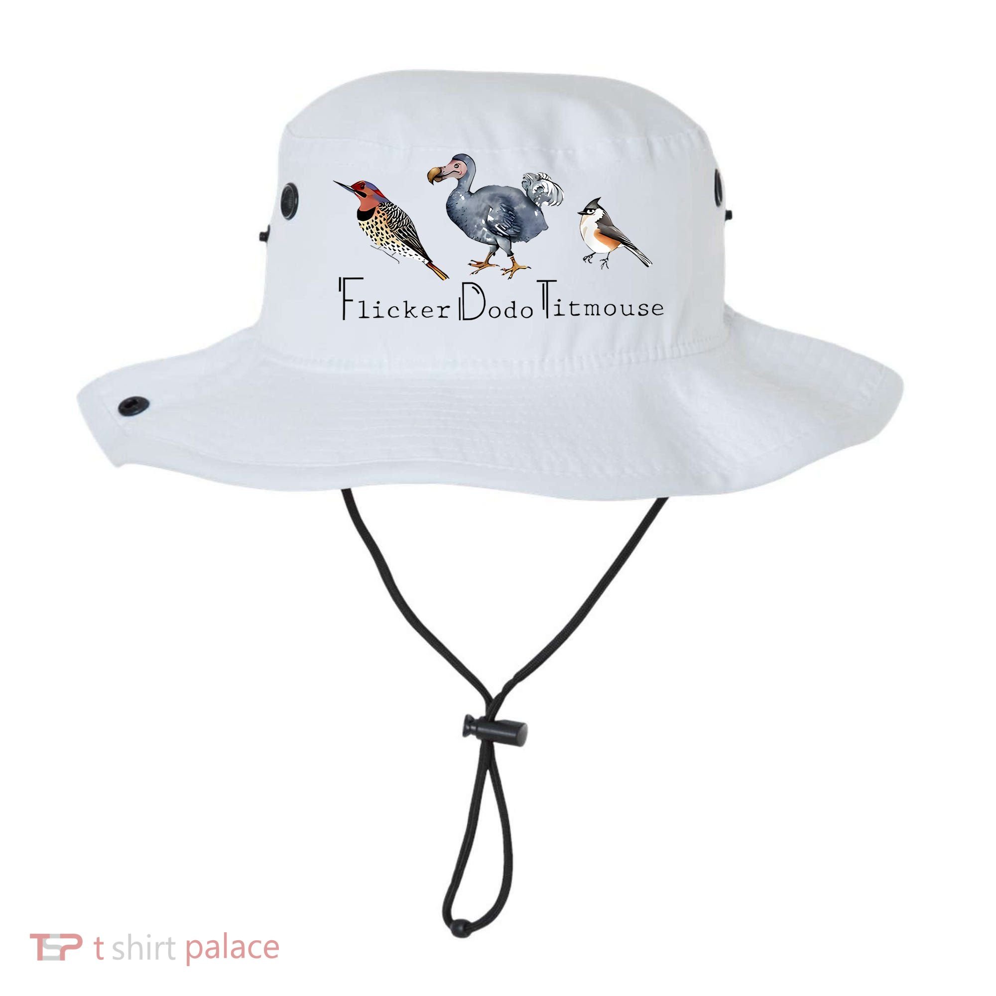 Bird Subtle Flicker Dodo Titmouse Bucket Hat