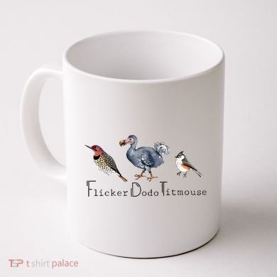 Bird Subtle Flicker Dodo Titmouse Coffee Mug