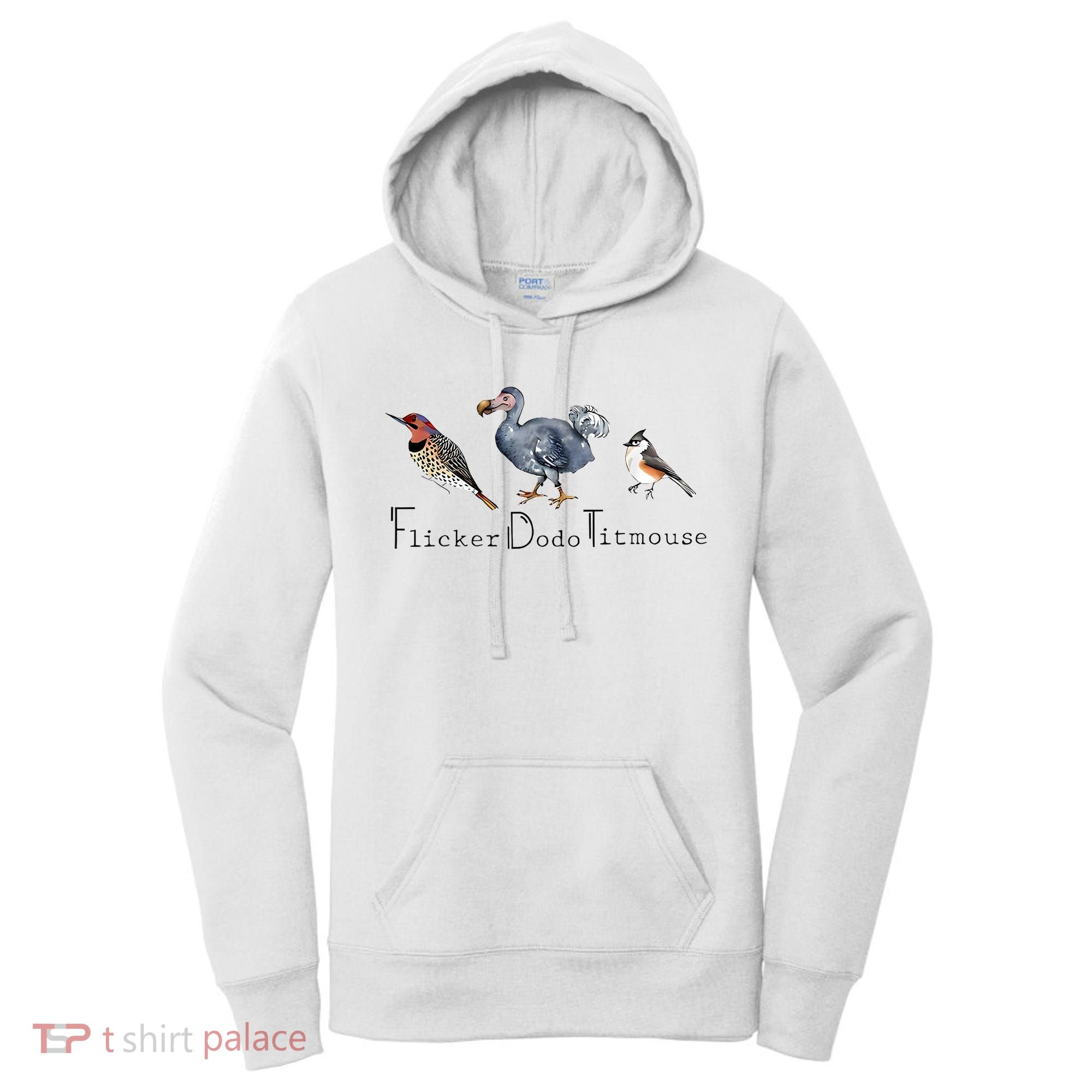 Bird Subtle Flicker Dodo Titmouse Women's Hoodie