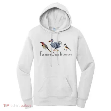Bird Subtle Flicker Dodo Titmouse Women's Hoodie
