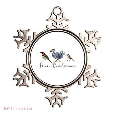 Bird Subtle Flicker Dodo Titmouse Ornament