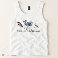 Bird Subtle Flicker Dodo Titmouse Tank Top thumb 2