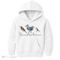 Bird Subtle Flicker Dodo Titmouse Kids Hoodie thumb 0