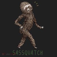 Bigfoot Sassquatch Funny Sassy Women's Sweatshirt thumb 2