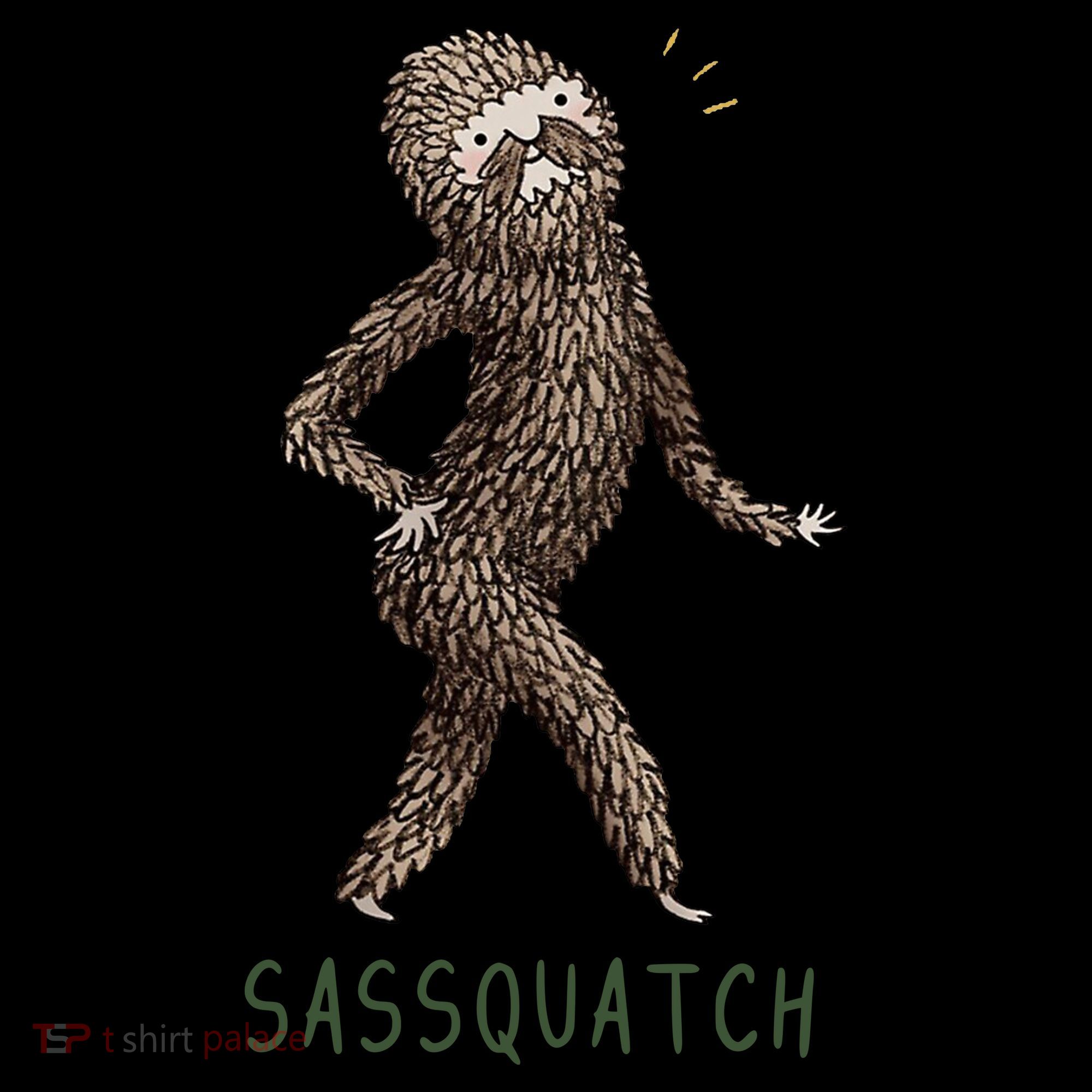 Bigfoot Sassquatch Funny Sassy Coaster