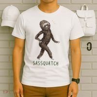 Bigfoot Sassquatch Funny Sassy T-Shirt thumb 6