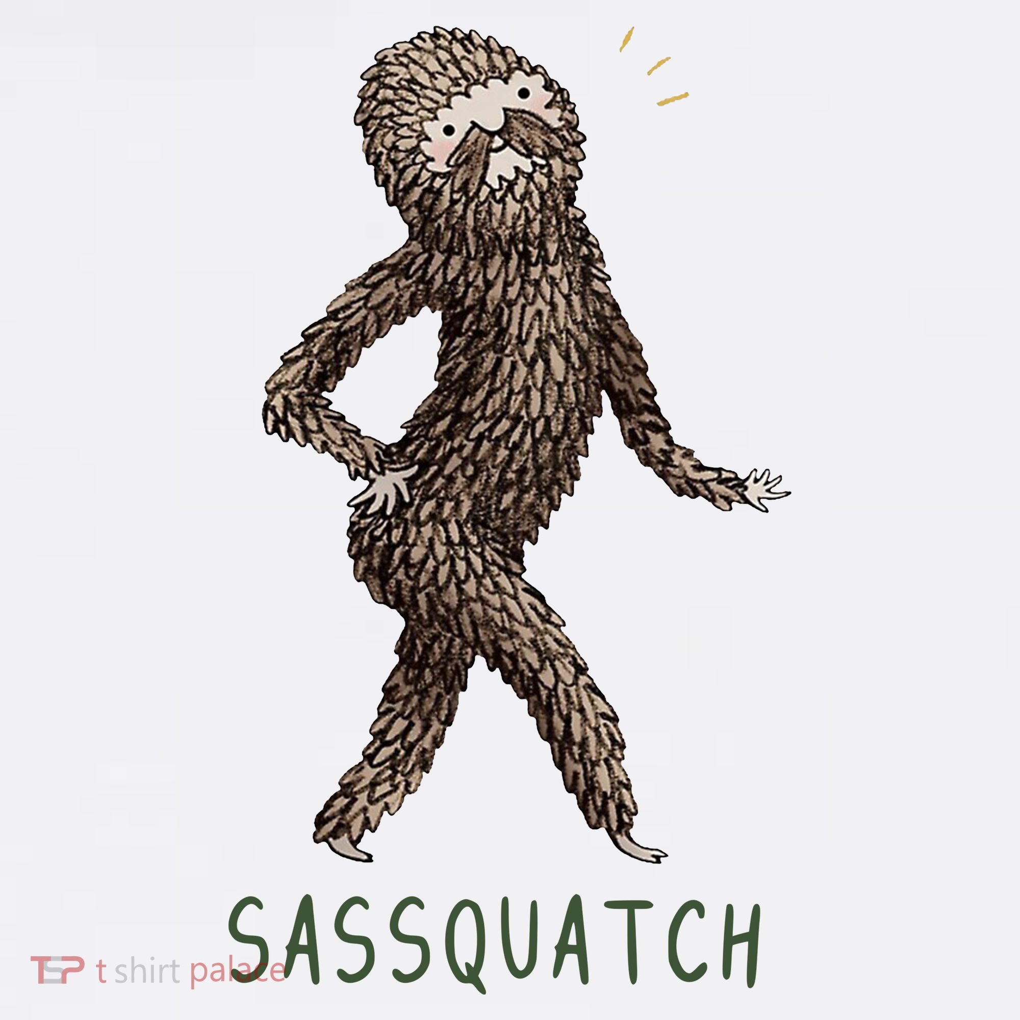 Bigfoot Sassquatch Funny Sassy Women's Hoodie