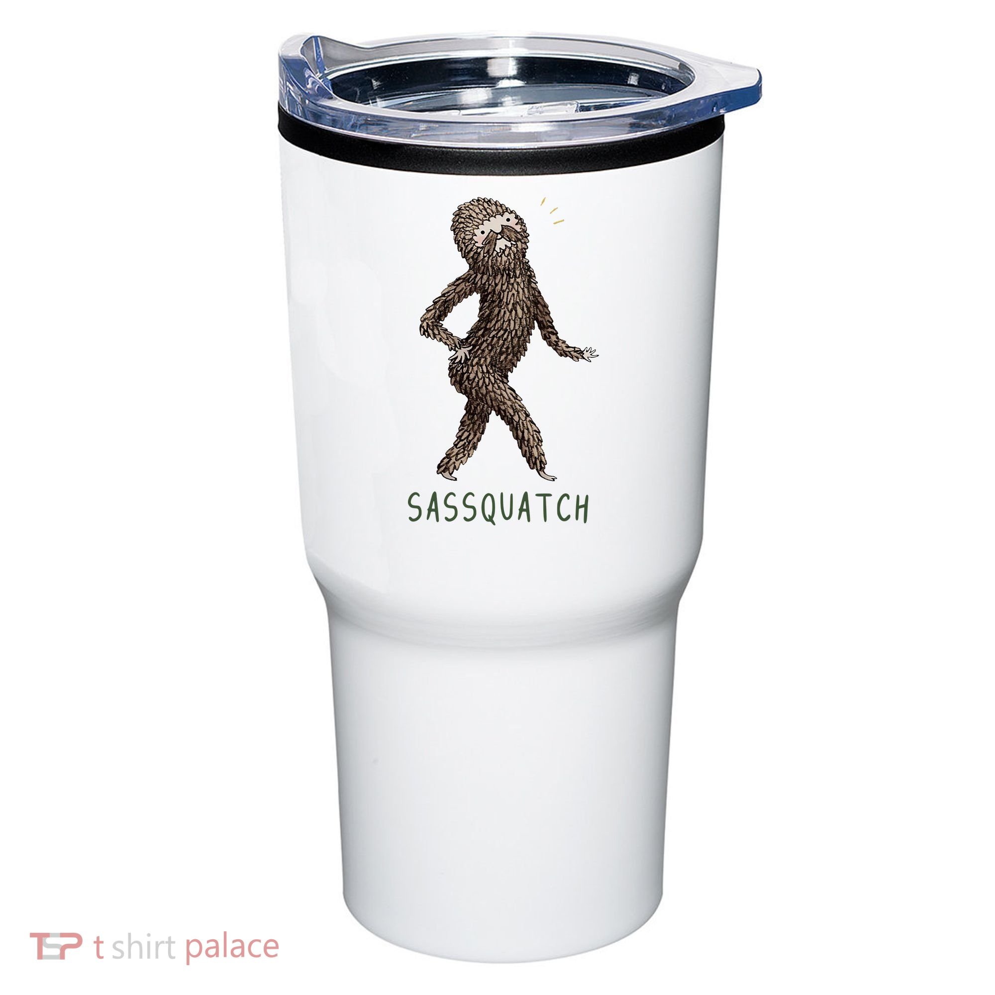 Bigfoot Sassquatch Funny Sassy Tumbler