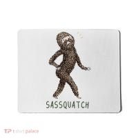 Bigfoot Sassquatch Funny Sassy Mousepad thumb 0