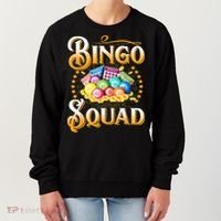 Bingo Squad Funny Gift For Bingo Player Grandma Women's Sweatshirt thumb 0