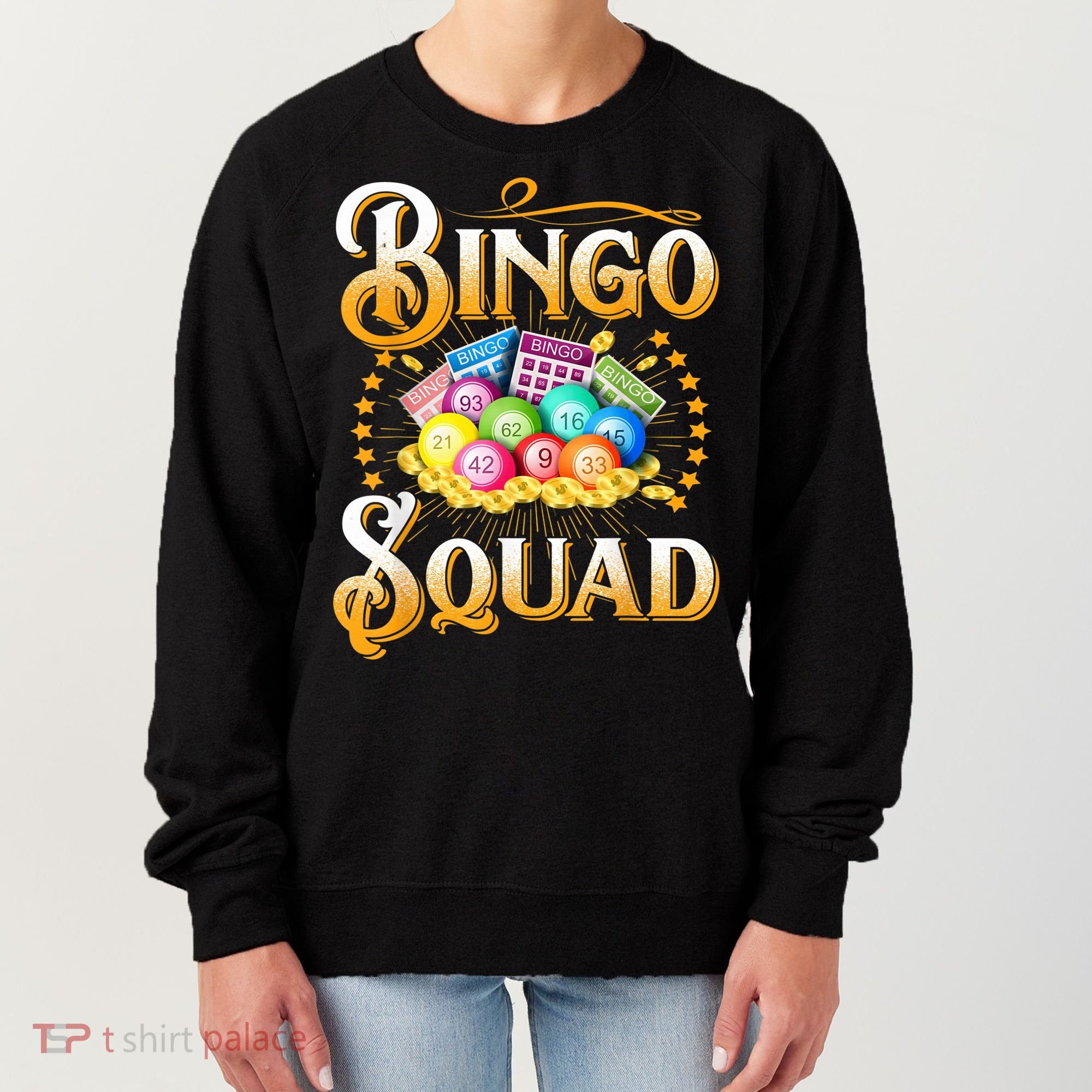 Bingo Squad Funny Gift For Bingo Player Grandma Women's Sweatshirt