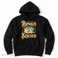 Bingo Squad Funny Gift For Bingo Player Grandma Hoodie thumb 0