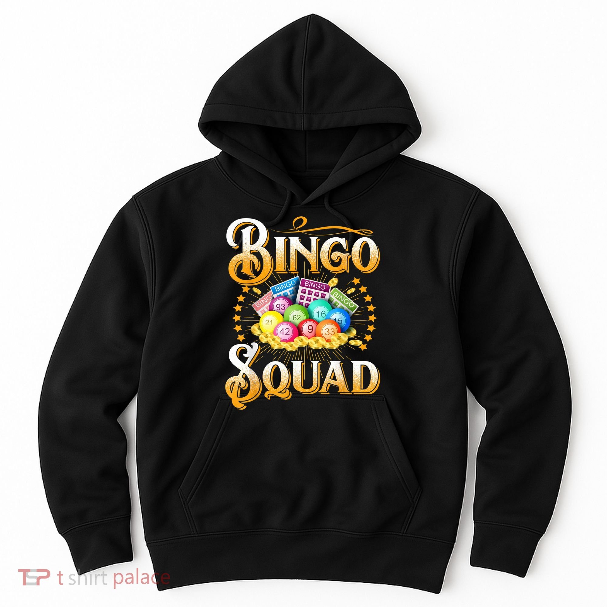 Bingo Squad Funny Gift For Bingo Player Grandma Hoodie