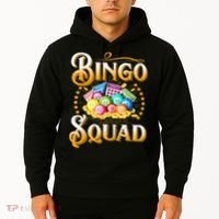 Bingo Squad Funny Gift For Bingo Player Grandma Hoodie thumb 2