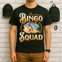 Bingo Squad Funny Gift For Bingo Player Grandma T-Shirt thumb 6