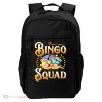 Bingo Squad Funny Gift For Bingo Player Grandma Backpack thumb 0