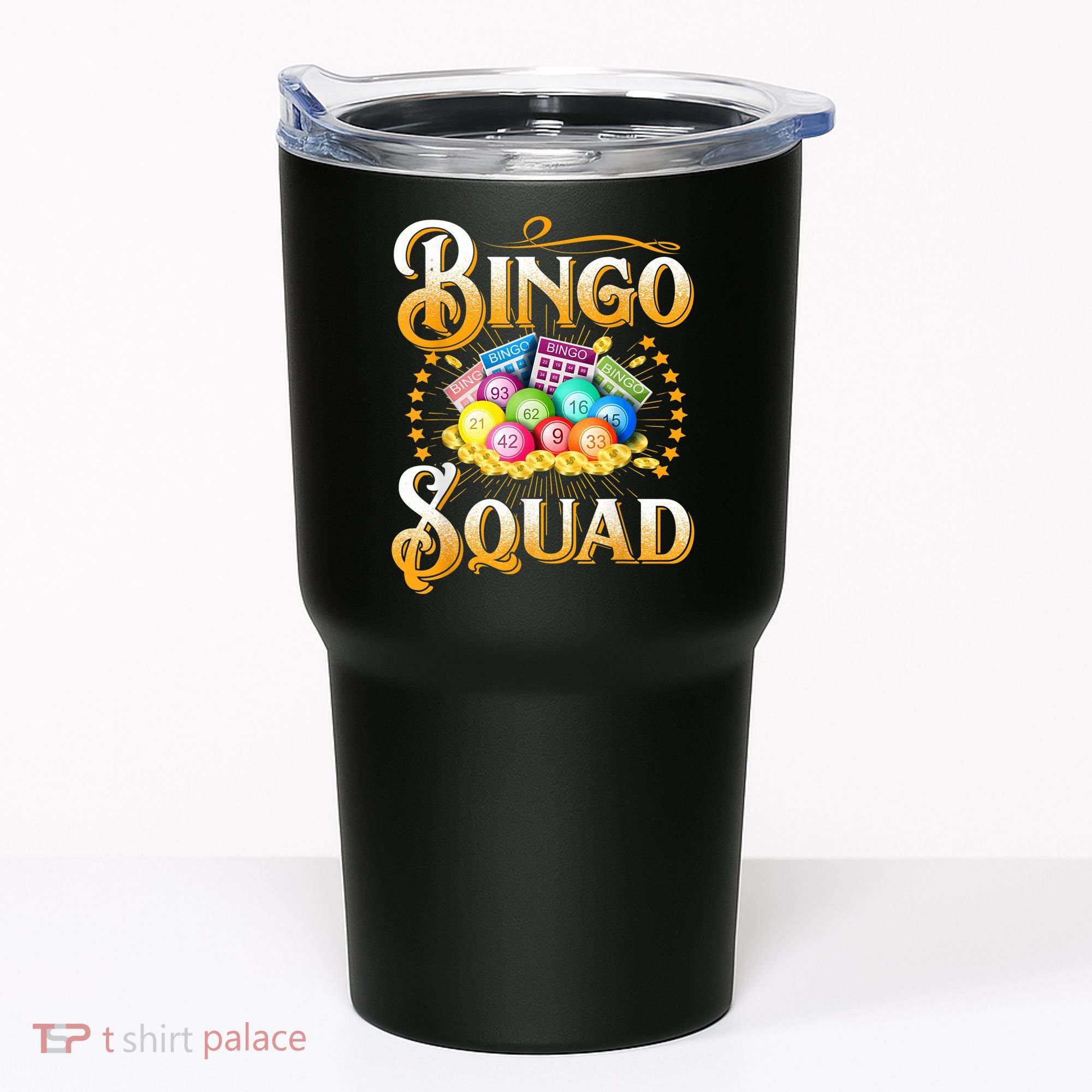 Bingo Squad Funny Gift For Bingo Player Grandma Tumbler
