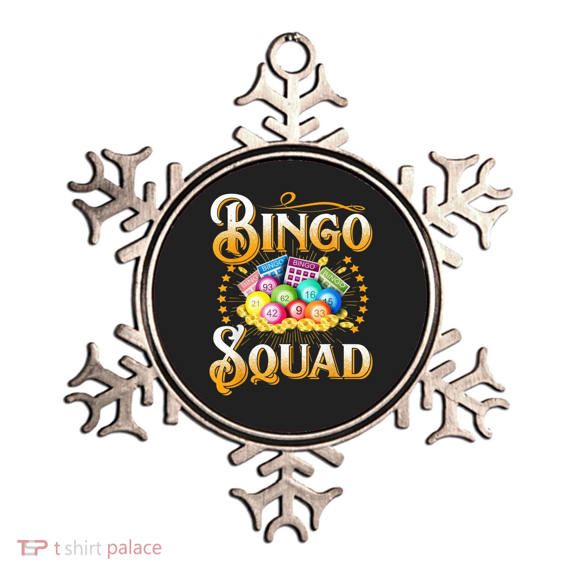 Bingo Squad Funny Gift For Bingo Player Grandma Ornament