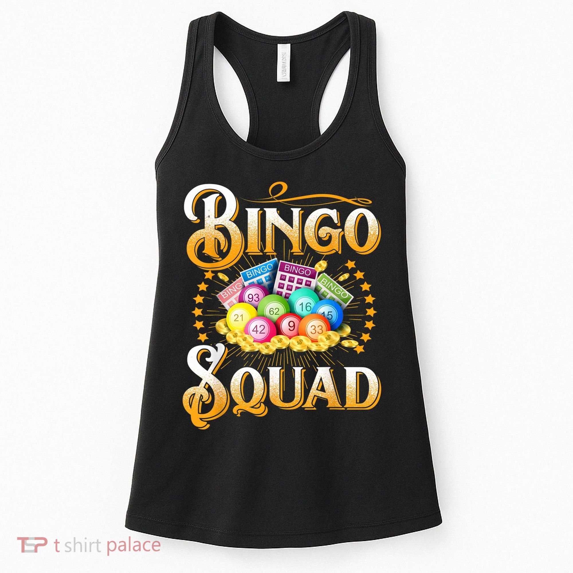 Bingo Squad Funny Gift For Bingo Player Grandma Women's Tank Top