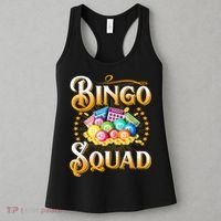 Bingo Squad Funny Gift For Bingo Player Grandma Women's Tank Top thumb 3