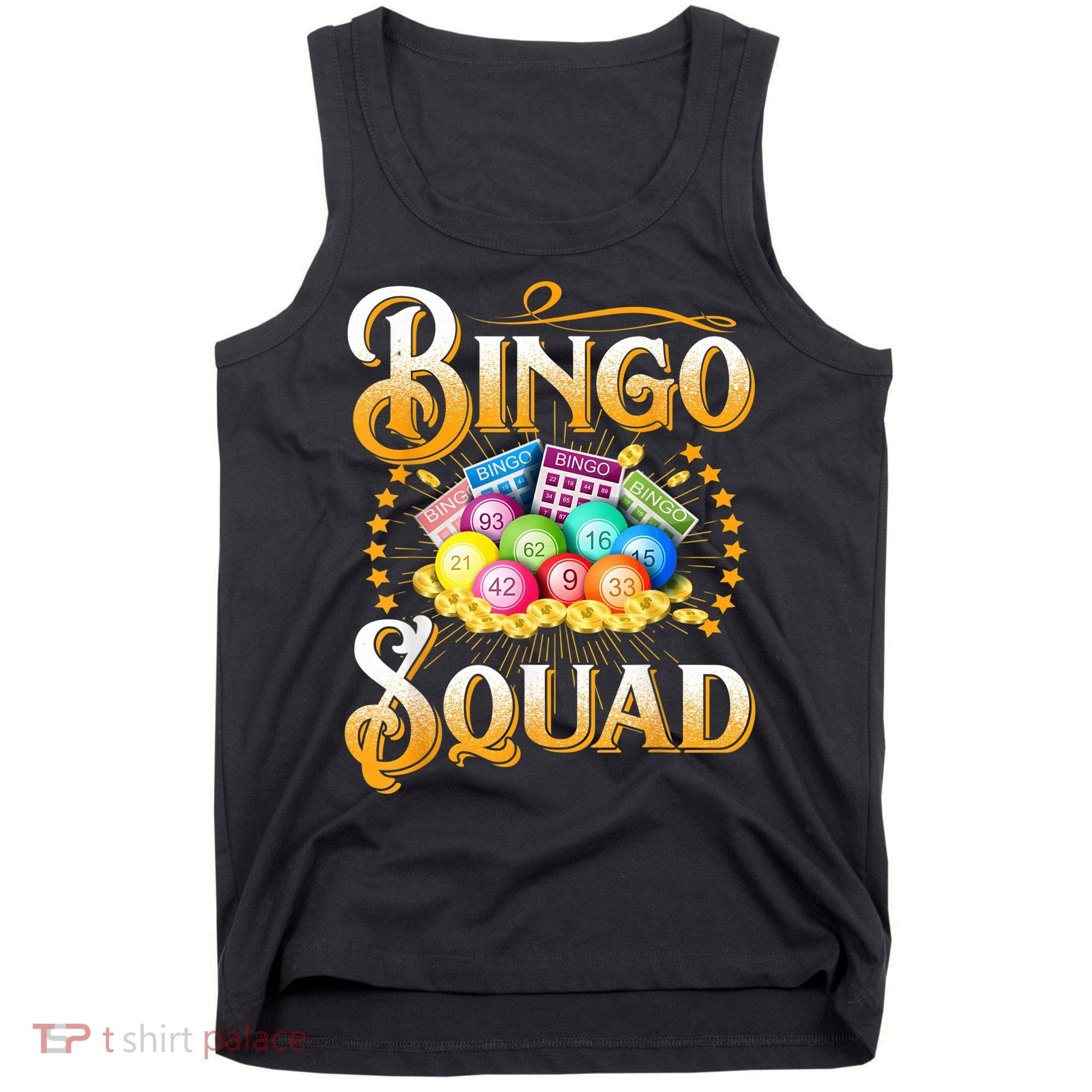 Bingo Squad Funny Gift For Bingo Player Grandma Tank Top