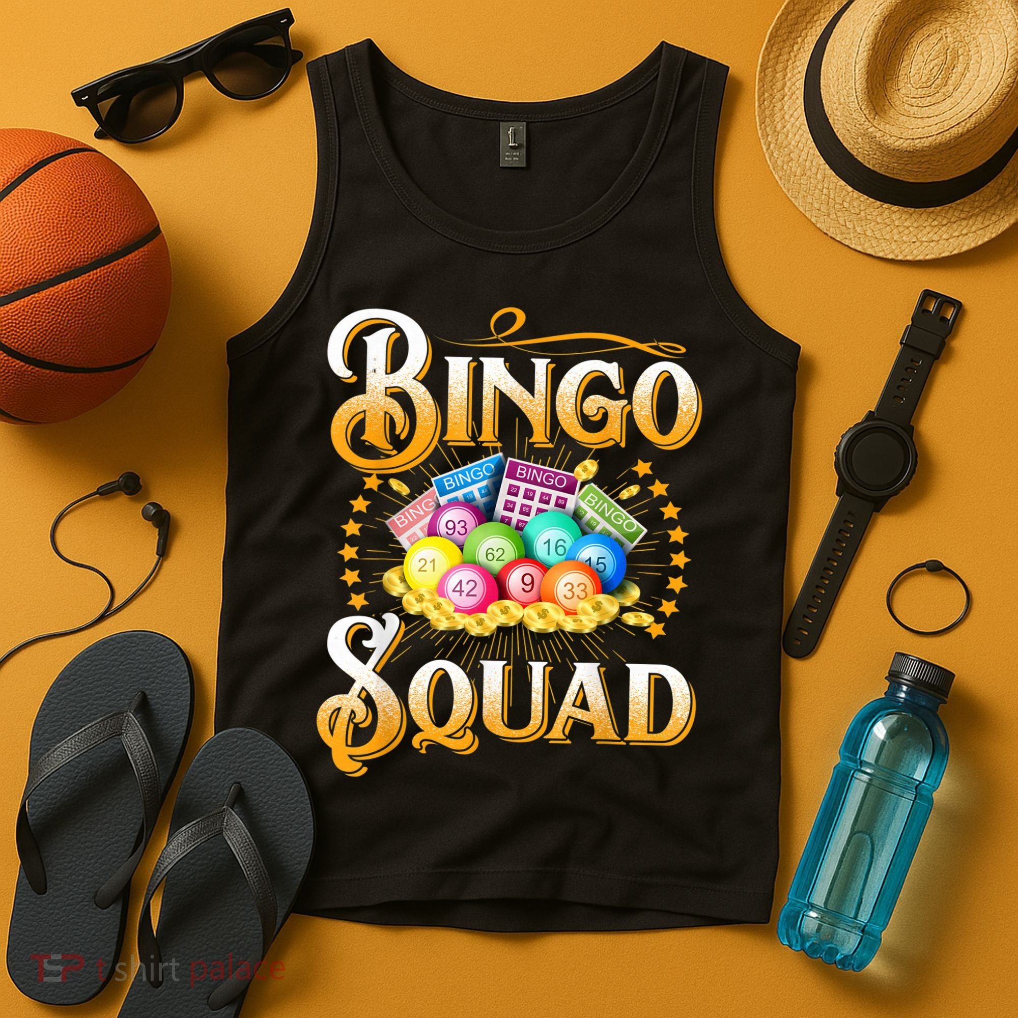Bingo Squad Funny Gift For Bingo Player Grandma Tank Top