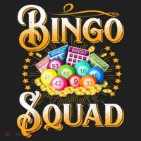 Bingo Squad Funny Gift For Bingo Player Grandma Golf Towel thumb 3